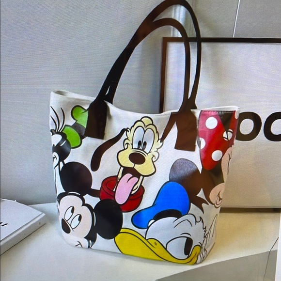 Disney Red and Black Tote with Classic Charm - Picture 4 of 4